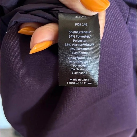 Elizabeth and James purple dress - Picture 4 of 4